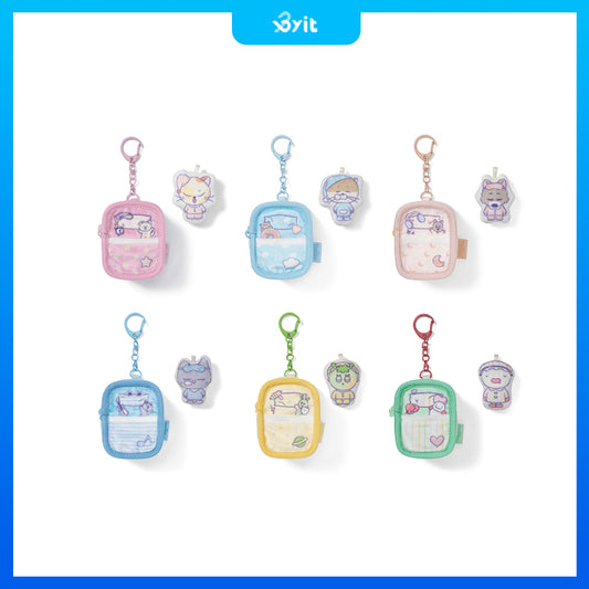 BOYNEXTDOOR [BBNEXDO in Sweet Dreams] Official MD Mini Plush Pouch