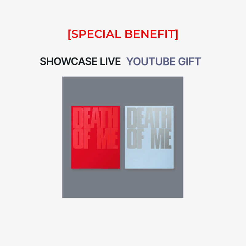 EVAN [SPECIAL BENEFIT] 1st Mini Album 'DEATH OF ME'
