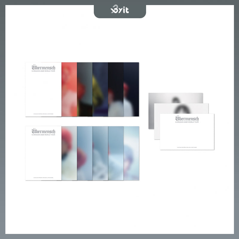 G-DRAGON 2025 WORLD TOUR IN KOREA - 26 POSTCARD SET