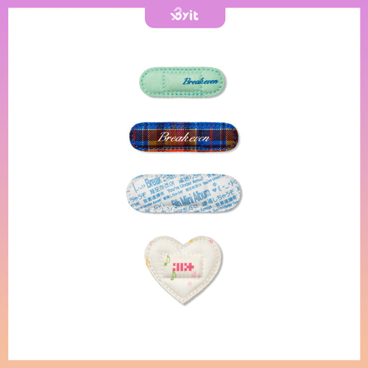 ILLIT 5th Mini Album ‘BREAK EVEN' -Band Badge Set