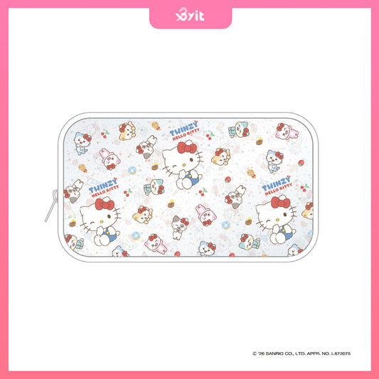 ITZY-TWINZY X HELLO KITTY <Glitter pouch>