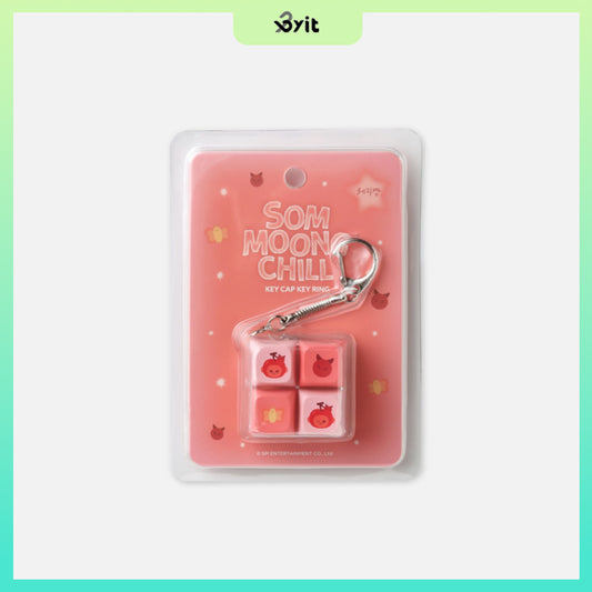NCT 127 [NEO LOST&FOUND CENTER] SOM-MOONG-SOM-MOONG-CHILL KEY CAP KEY RING