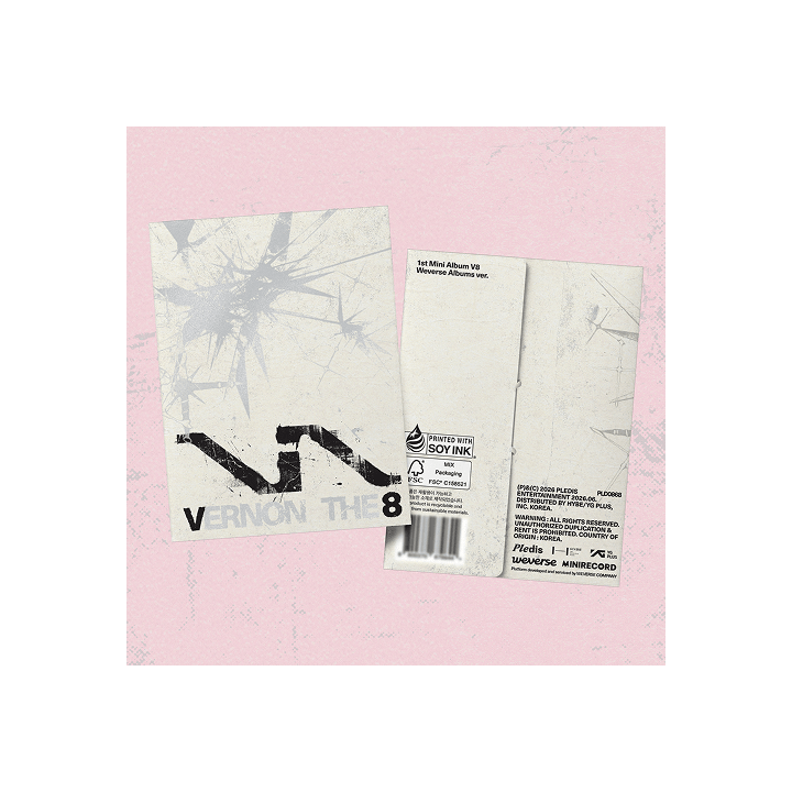 SEVENTEEN - V8 1st Mini Album 'V8' Weverse Albums ver.