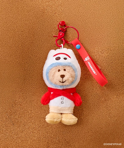 Starbucks x Toy Story 5 MD Porky Bearista Kechain Red