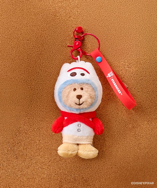 Starbucks x Toy Story 5 MD Porky Bearista Kechain Red