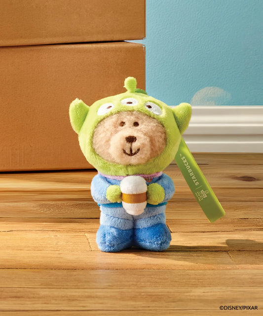 Starbucks x Toy Story 5 MD Alien Bearista Keychain Green