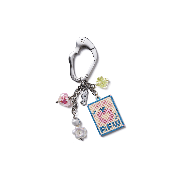 ILLIT Rockfish Weatherwear [× ILLIT] Keyring - Ivory