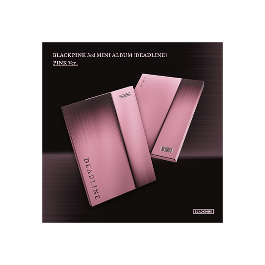 BLACKPINK 3rd MINI ALBUM [DEADLINE] PINK Ver.