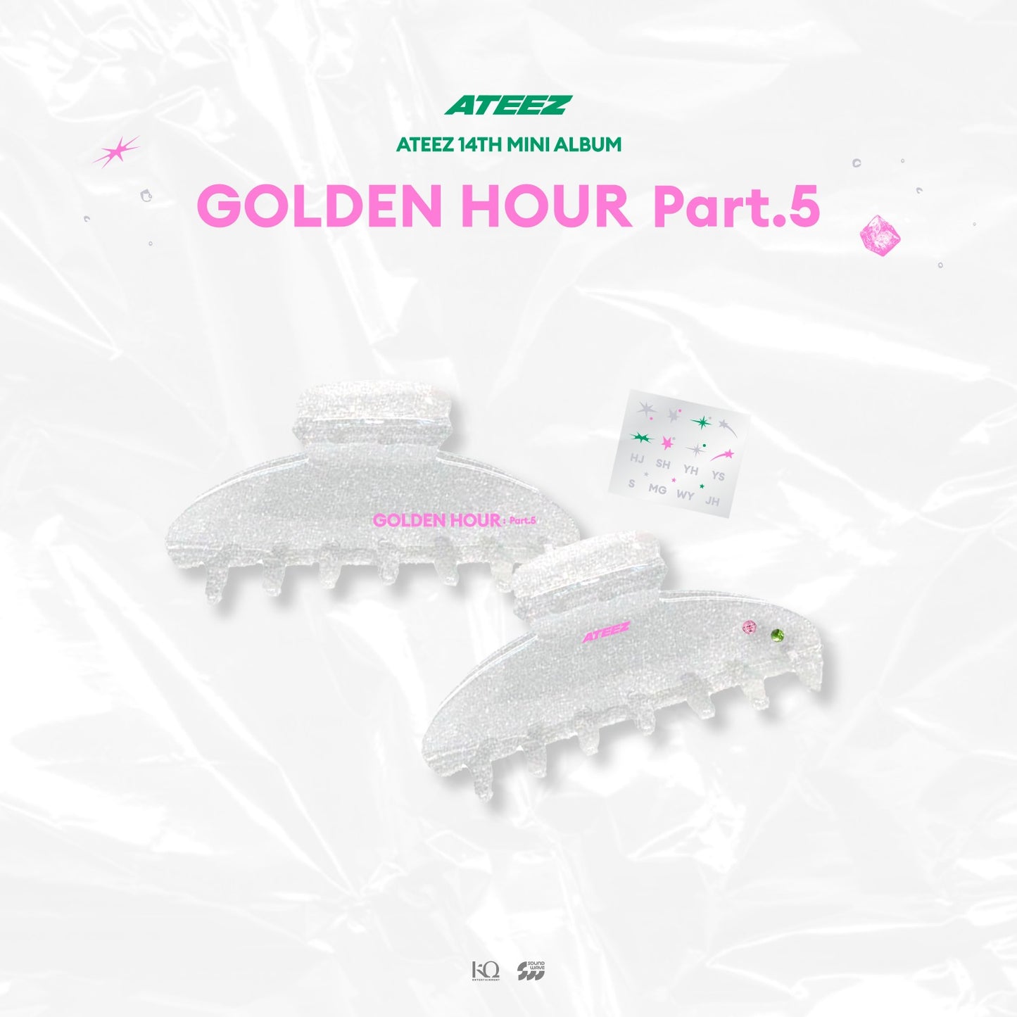 ATEEZ POP-UP STORE [GOLDEN HOUR : Part.5] MD - HAIR CLIP