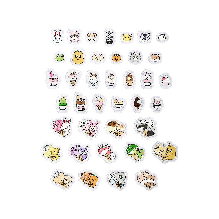 SEVENTEEN [Ice Cream with MINITEEN!] Sticker Set