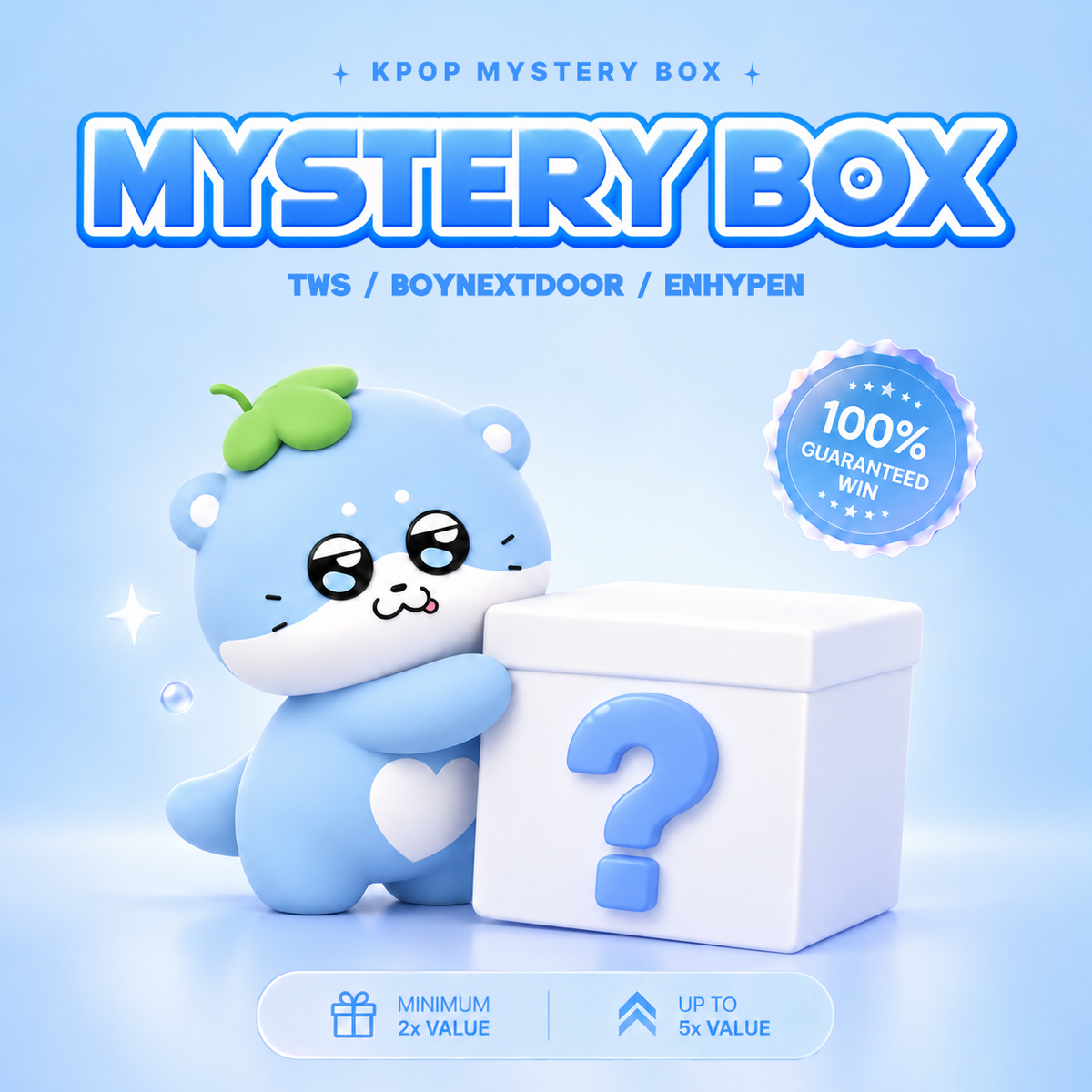 BYIT K-POP : Mystery Lucky Box🍀(TWS/ BOYNEXTDOOR/ ENHYPEN)