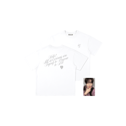 NCT WISH - [HELP ALL SIX PRINCES ARE TRYING TO PROPOSE TO ME] Fanmeeting Official Md T-Shirt Set
