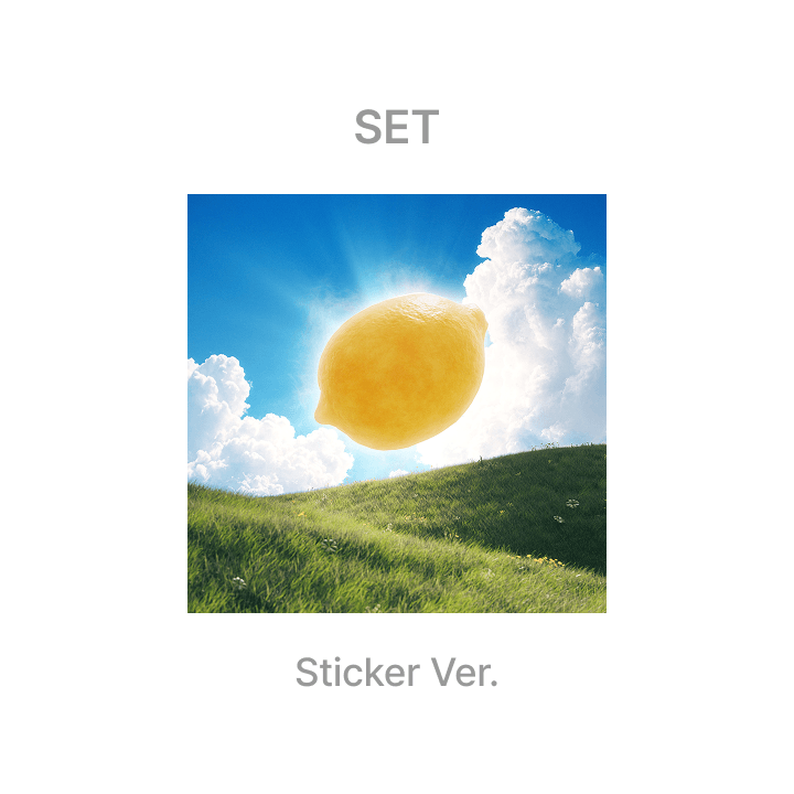 Hearts2Hearts - The 2nd Mini Album [Lemon Tang] (Sticker Ver.) (SMART ALBUM) (Set)