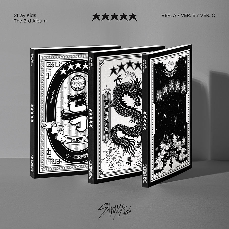 Stray Kids – 3rd Full Album 5-STAR (Ver. A / Ver. B / Ver. C) (3-Version Set)