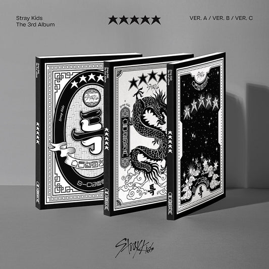 Stray Kids – 3rd Full Album 5-STAR (Ver. A / Ver. B / Ver. C) (3-Version Set)