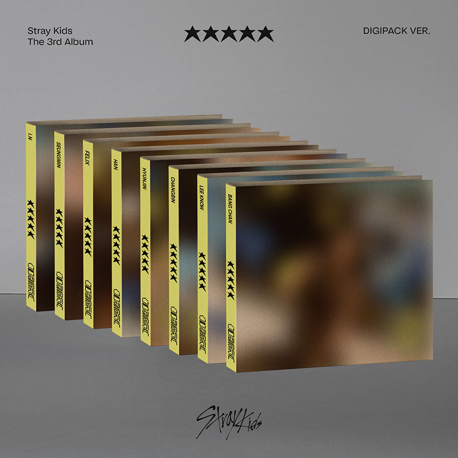Stray Kids – 3rd Full Album 5-STAR (Digipack Ver.) (Random)