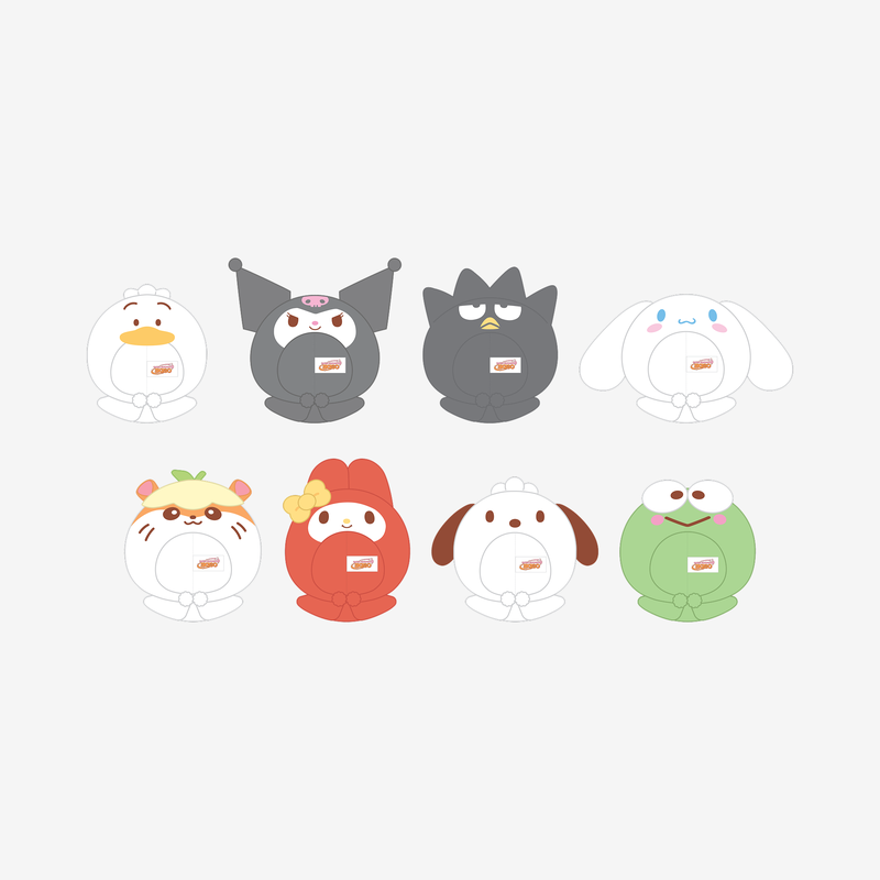 Stray Kids - 10CM SKZOO PLUSH OUTFIT (SANRIO CHARACTERS Ver.) - SKZOO X SANRIO CHARACTERS