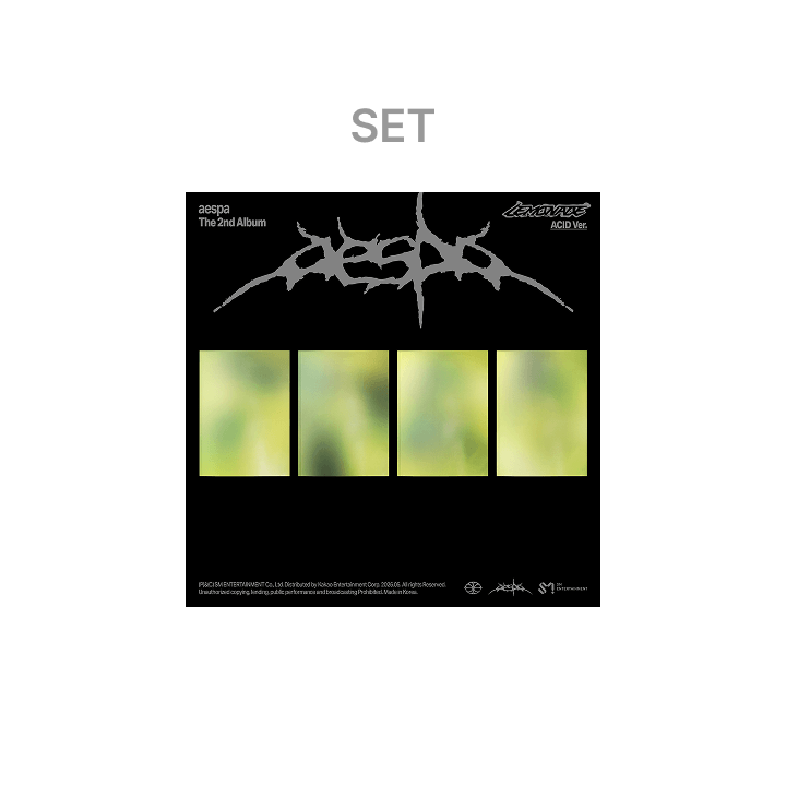 aespa - The 2nd Album [LEMONADE] (ACID Ver.) (Set)