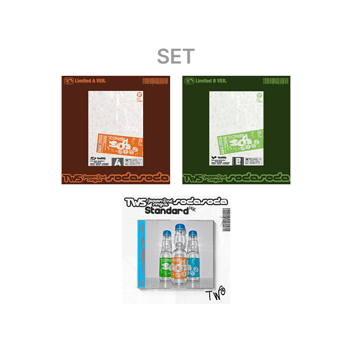 TWS Japan 2nd Single「SODA SODA」3 SET