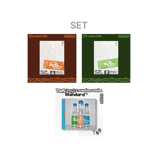 TWS Japan 2nd Single「SODA SODA」3 SET