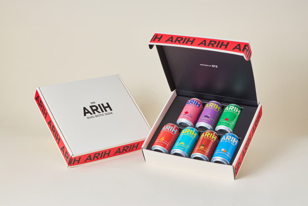 BTS x ARIH Dual Biotic Soda  7-in-1 Package