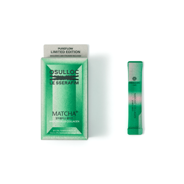 LE SSERAFIM - [LE SSERAFIM x OSULLOC] MATCHA+ COLLAGEN