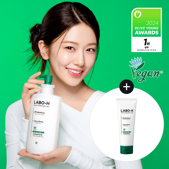 LABO-H Hair Loss Care Shampoo Scalp Strenghtening 750ml Set (+100ml)