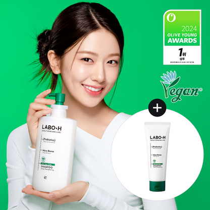 LABO-H Hair Loss Care Shampoo Scalp Strenghtening 750ml Set (+100ml)