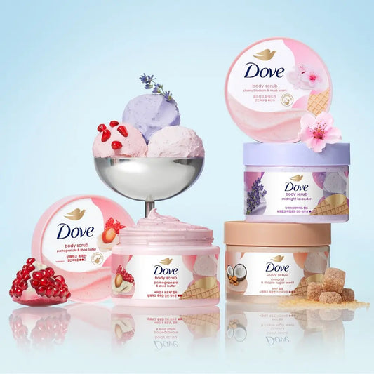 Dove Body Scrub 298g