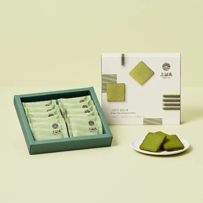 Osulloc Green Tea Langue de Chat Cookies (10 pcs)