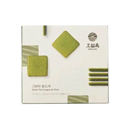 Osulloc Green Tea Langue de Chat Cookies (10 pcs)