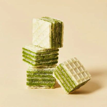 Osulloc Premium Green Tea Wafers Cube 100g