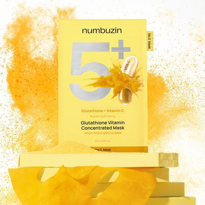 numbuzin No.1–5 Sheet Mask (10 Sheets) [Choose 1]