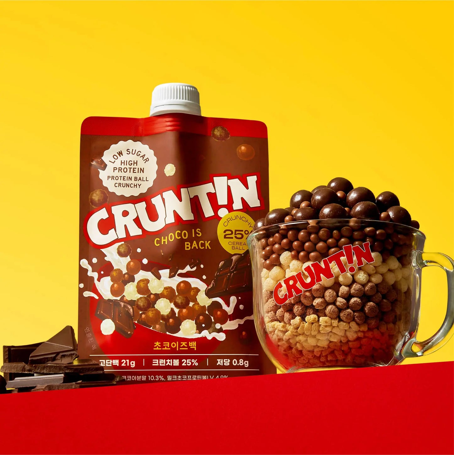 CRUNTIN Protein Shake Choco Is Back 50g