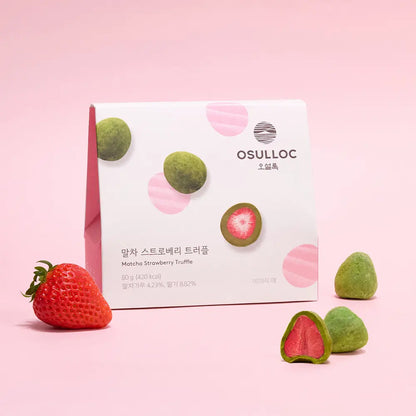 Osulloc Matcha Strawberry Truffles 80