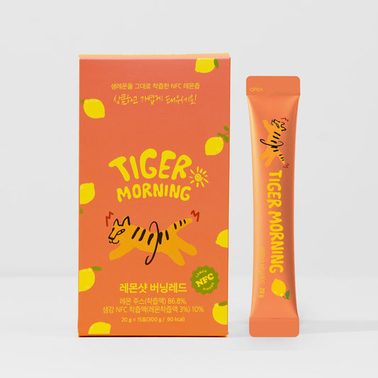 Tigermorning – Tigermorning Lemon Shot Burning Red 20g x 15 Sticks