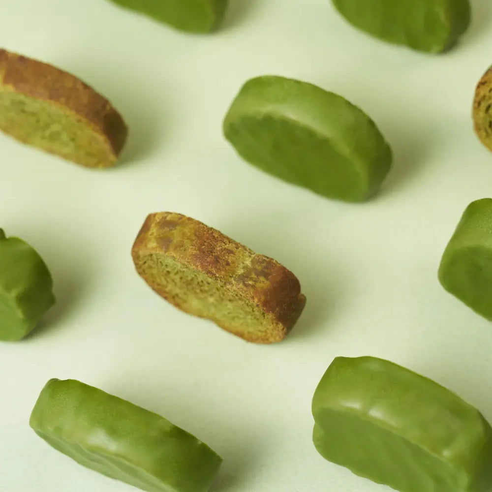 Osulloc Matcha Rusk Chips – Korean Green Tea Crispy Bread Snack