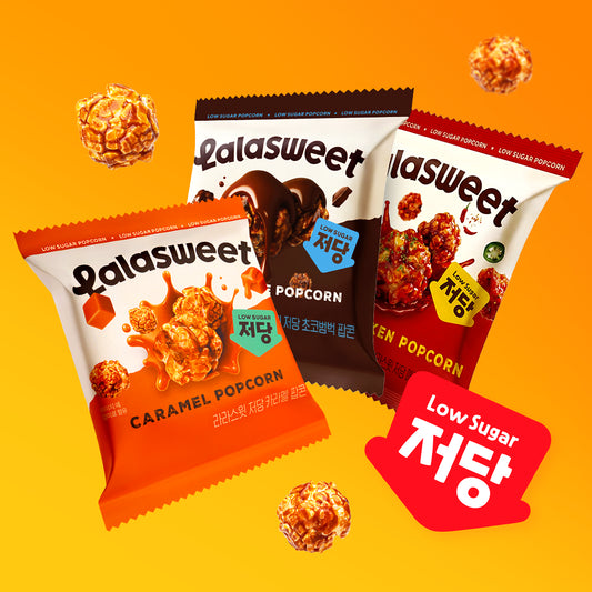 Lalasweet Low Sugar Popcorn (Choose 1 of 3 Flavors)