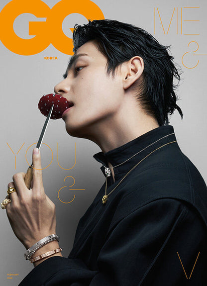 BTS V GQ KOREA 2026.02 Magazine (6type)