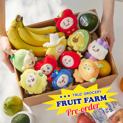 TREASURE - TRUZ Plush Keyring Fruit – Byit