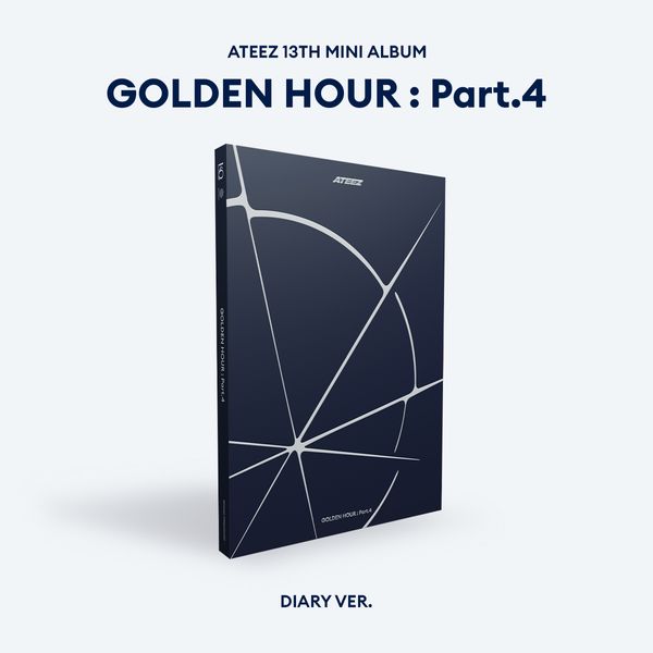 ATEEZ - 13th Mini Album [GOLDEN HOUR : Part.4] (Diary Ver.)