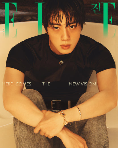 BTS JIN - ELLE Magazine 2026.8 Magazine (6type)
