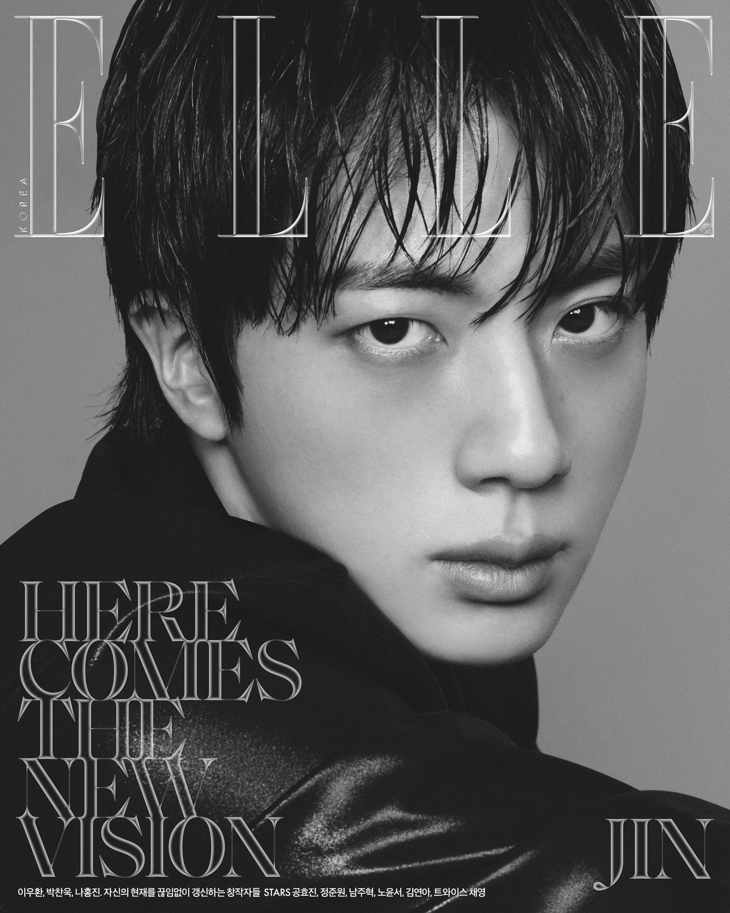 BTS JIN - ELLE Magazine 2026.8 Magazine (6type)