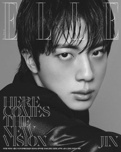 BTS JIN - ELLE Magazine 2026.8 Magazine (6type)