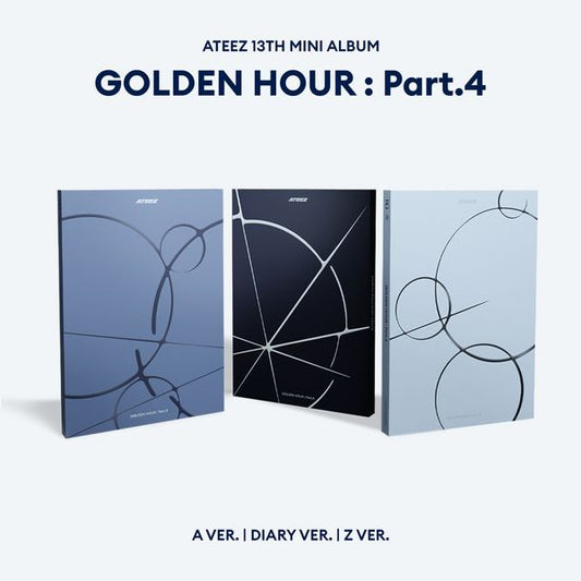 ATEEZ - 13th Mini Album [GOLDEN HOUR : Part.4] (3CD Set)