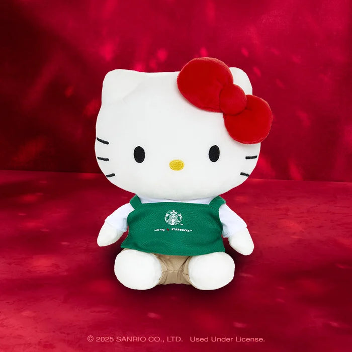 Starbucks x Hello Kitty Barista Doll White