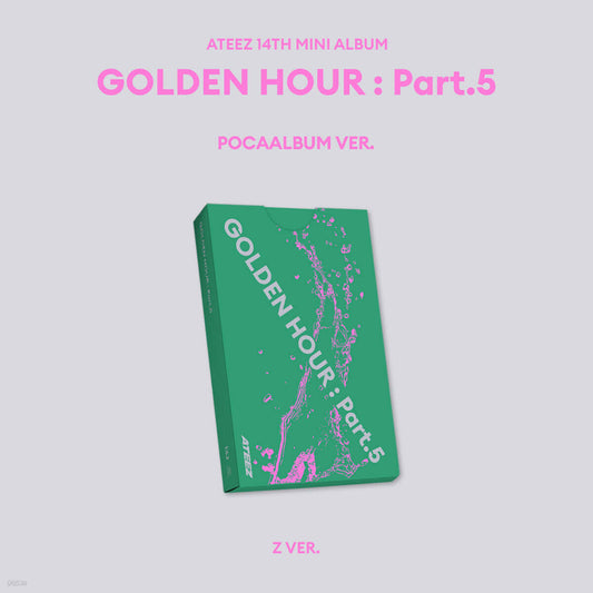 ATEEZ - 14TH MINI ALBUM [GOLDEN HOUR : Part.5][POCAALBUM][Z VER.]