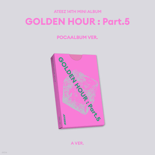 ATEEZ - 14TH MINI ALBUM [GOLDEN HOUR : Part.5][POCAALBUM][A VER.]