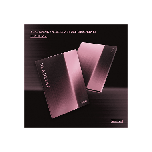 BLACKPINK 3rd MINI ALBUM [DEADLINE] BLACK Ver.