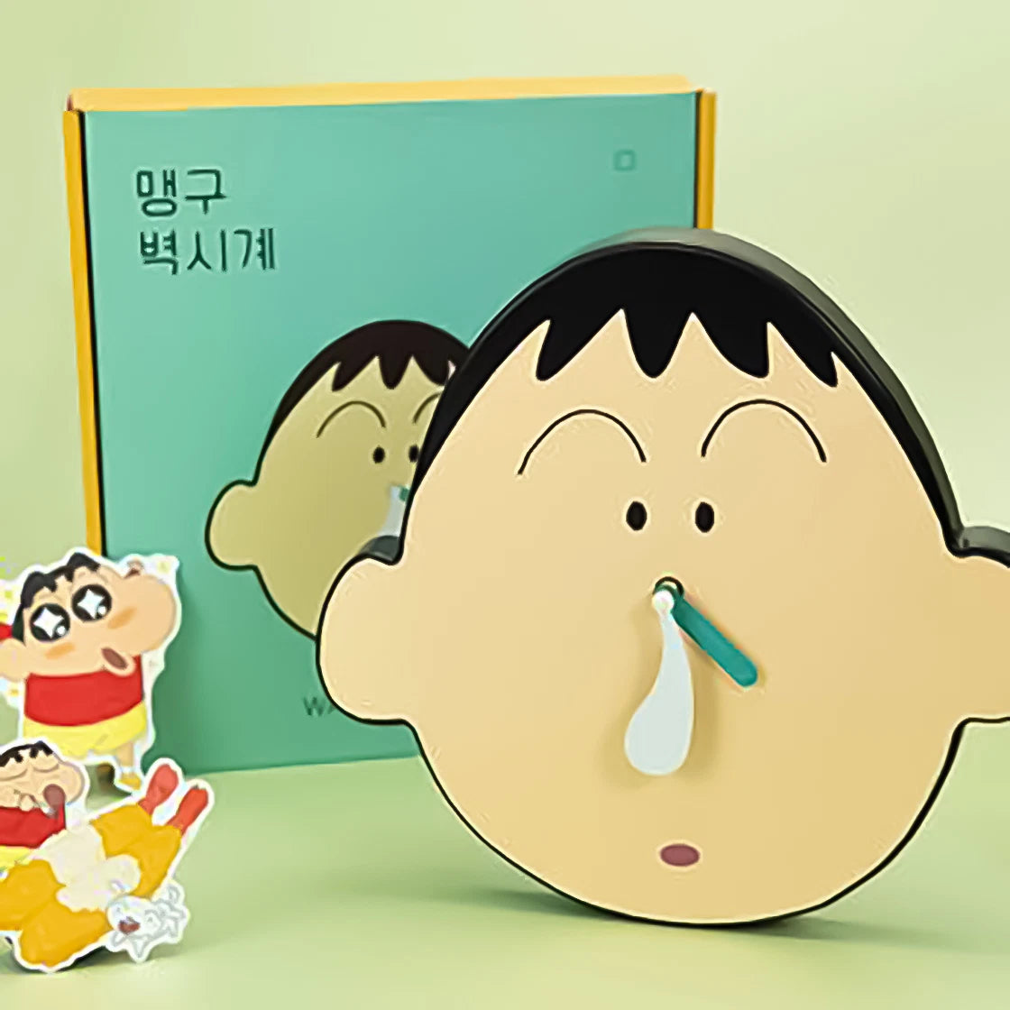 CRAYON SHINCHAN bochan Wall Colck